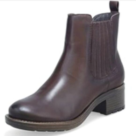 TIMBERLAND Brown Leather Chelsea Boot Size 8.5M - Picture 1 of 8